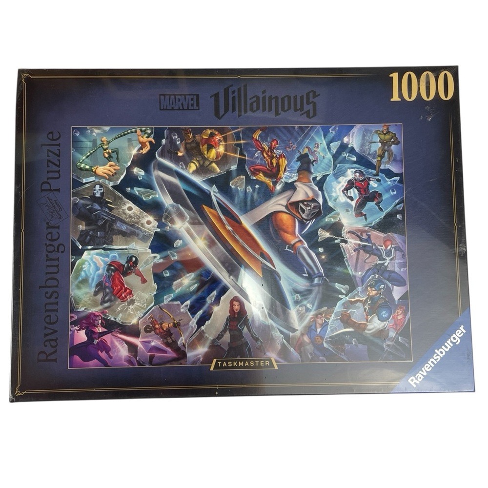 Ravensburger Marvel Villainous Taskmaster 1000-Piece Puzzle 16905 NEW